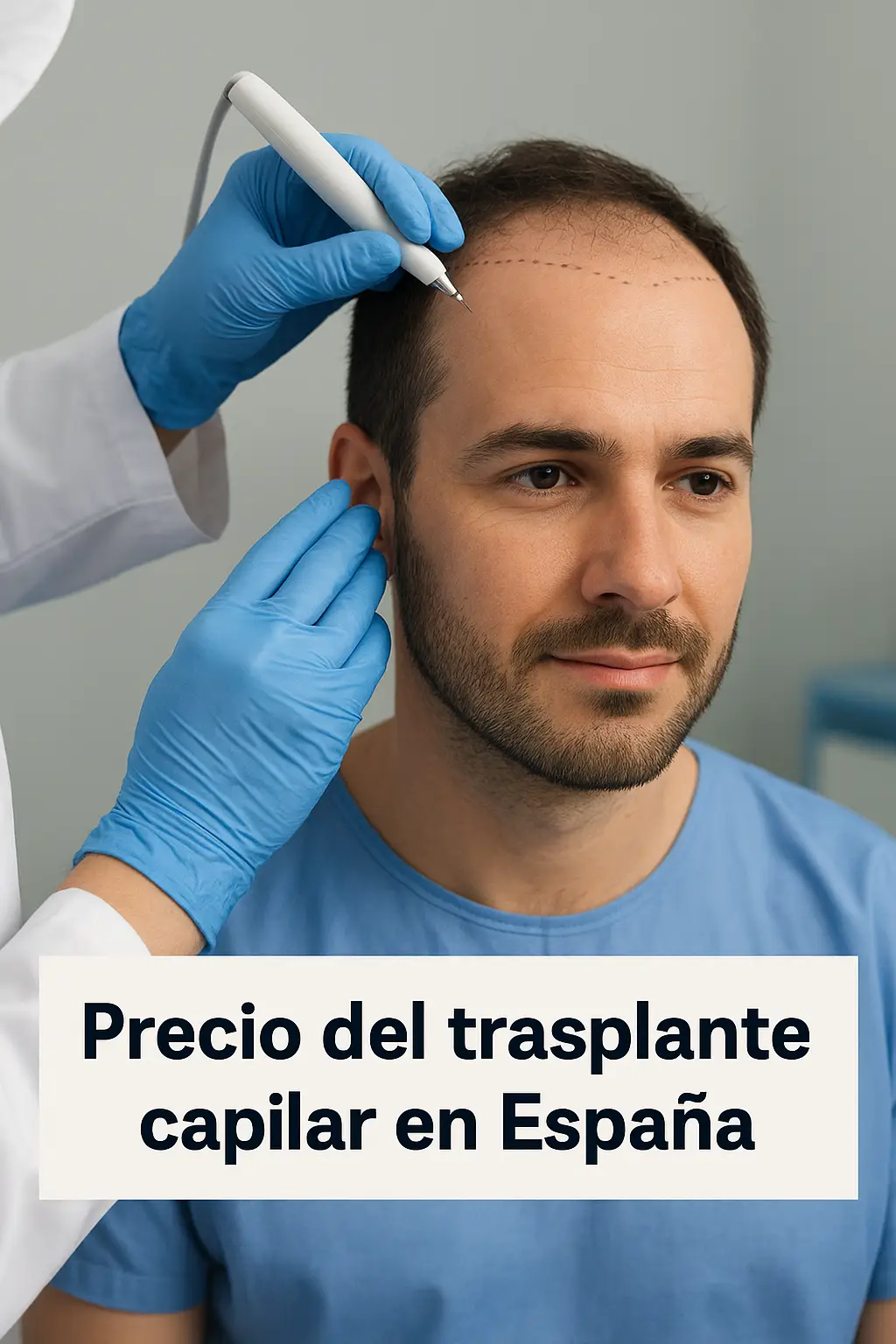 Procedimiento de trasplante capilar, sobre precio de injerto capilar  con valoración médica personalizada